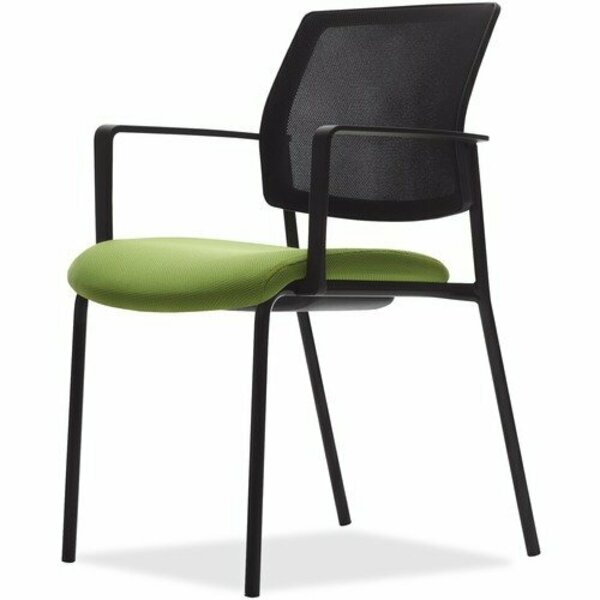 United Chair Co Chair, w/Arms, MeshBack, 22-1/4inx22-1/4inx33in, Spring/BK, 2PK UNCF32ECQA06